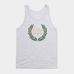 R.M.N M.P.R. - Roman Empire Funny Meme Laurel Tank Top